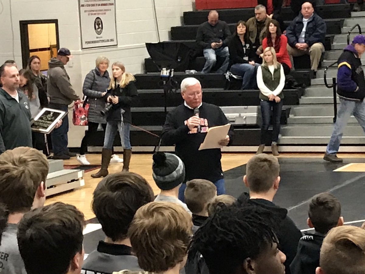 Piratewrestling's tweet image. Tonight we honor a man who has impacted, influenced, and changed so many lives. Thank you for all you have done for our kids and our program. Rest easy Coach “T”. #PABC
