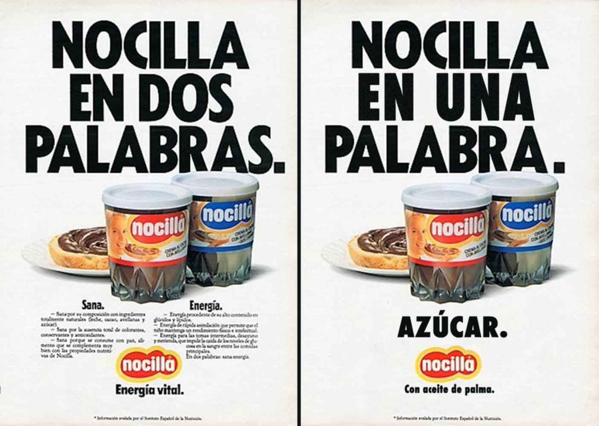 Así tendría que ser la publicidad si quisiera reflejar la realidad.
#PublicidadReal
