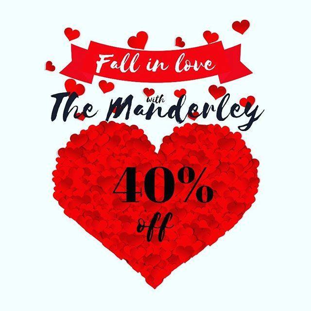 themanderleyec's tweet photo. When you book your event at #TheManderley between 2/10-2/17/18, we’ll give you a 40% discount. (That’s even better than a box of chocolates AND a bottle of wine.)💘💕💘💞
Don’t forget to mention this offer when you book AND this offer cannot be combined with any other offer. 😘 https://t.co/OdY2jjDoTX