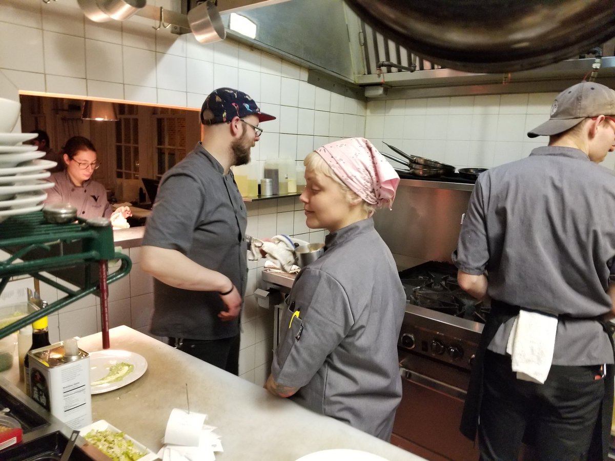 vedgerestaurant's tweet photo. Hosting some of our #DC staff up at Vedge this week for training! #fancyradish https://t.co/8EHDxWDT3v