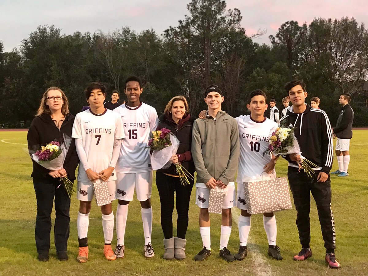 Congrats to our Seniors David, Satoshi, and Moises...thank you for all you've done for LMP #griffinnation