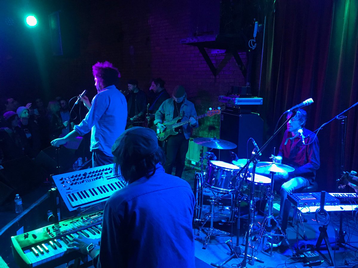 MurrayStreet's tweet image. Destroyer was tight, and a “proper band” as Dan claimed.  Excellent musicianship all around.