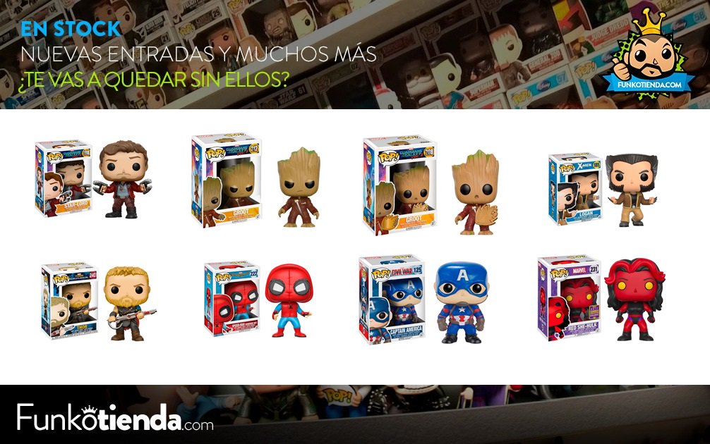 funkotienda's tweet photo. Los #Funkos de #Marvel y #DCComics os esperan en https://t.co/njPed0fBgR. π£
#FunkoPop #popvinyl #popcollectors #Funkotienda #GuardianesDelaGalaxia #Lobezno #ThorRagnarok #SpidermanHomecoming #CapitΓ‘nAmΓ©rica #RedSheHulk #FunkoMarvel #FunkoDCComics #DCHeroes https://t.co/2GNBDBrtam