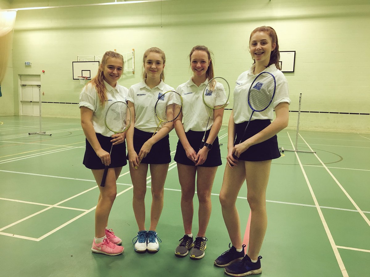🌟 Shout out to our KS4 girls Badminton 🏸 team who won the District tournament this week! 
 
Results – Balcarras 3 -2 // Pates 
4 – 1 // Bournside 5 - 0 .... Next up, regionals! 👏🏼
