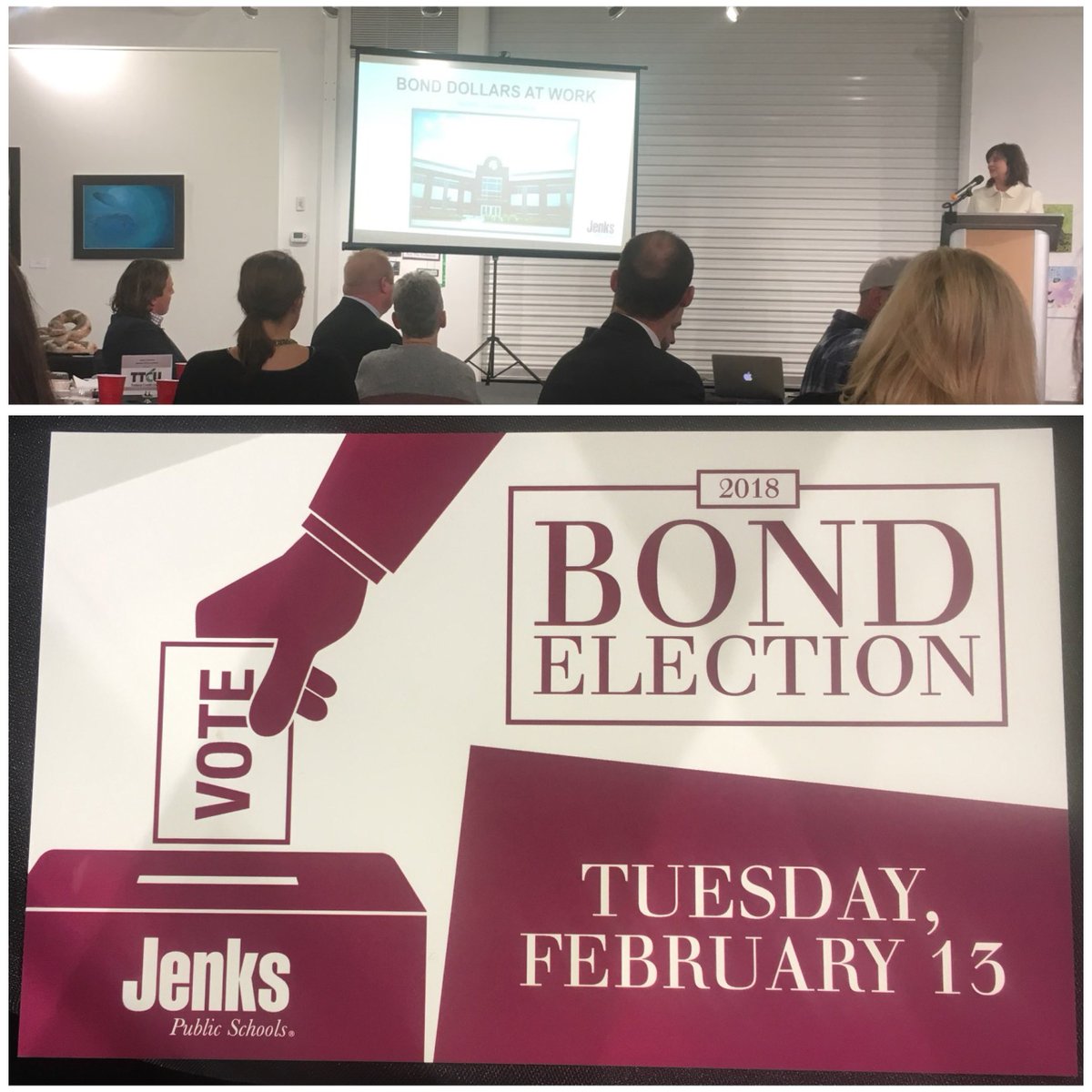 GH2Architects's tweet photo. Supporting our client, Jenks Public Schools at the Jenks Chamber of Commerce State of Education Luncheon! #WeLoveOurClients #GH2Local #OklaEd https://t.co/YQexB6jOfu