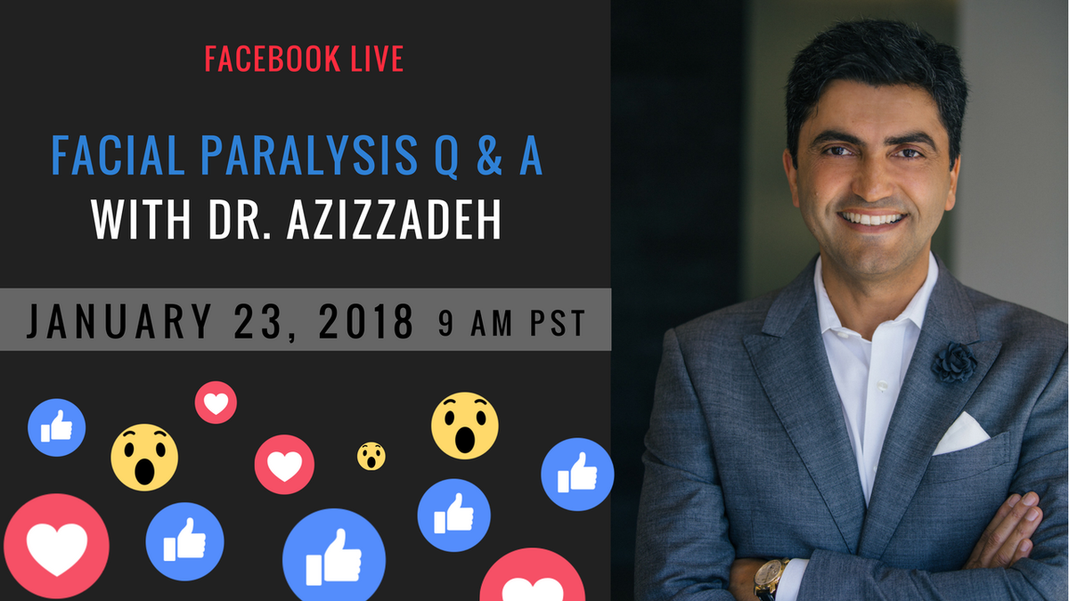 facialparalysis's tweet photo. Our first LIVE Q &amp; A event for 2018 is next Tuesday 1/23. Head over to our facebook page to ask your questions! https://t.co/jdPlZJyrKg #facebooklive #facialparalysis https://t.co/X8nRUA3Q65