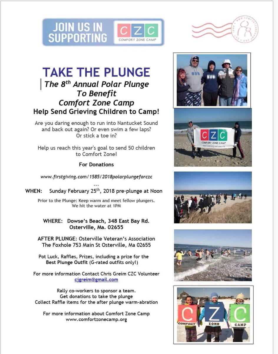 Comfort Zone Camp Twitter