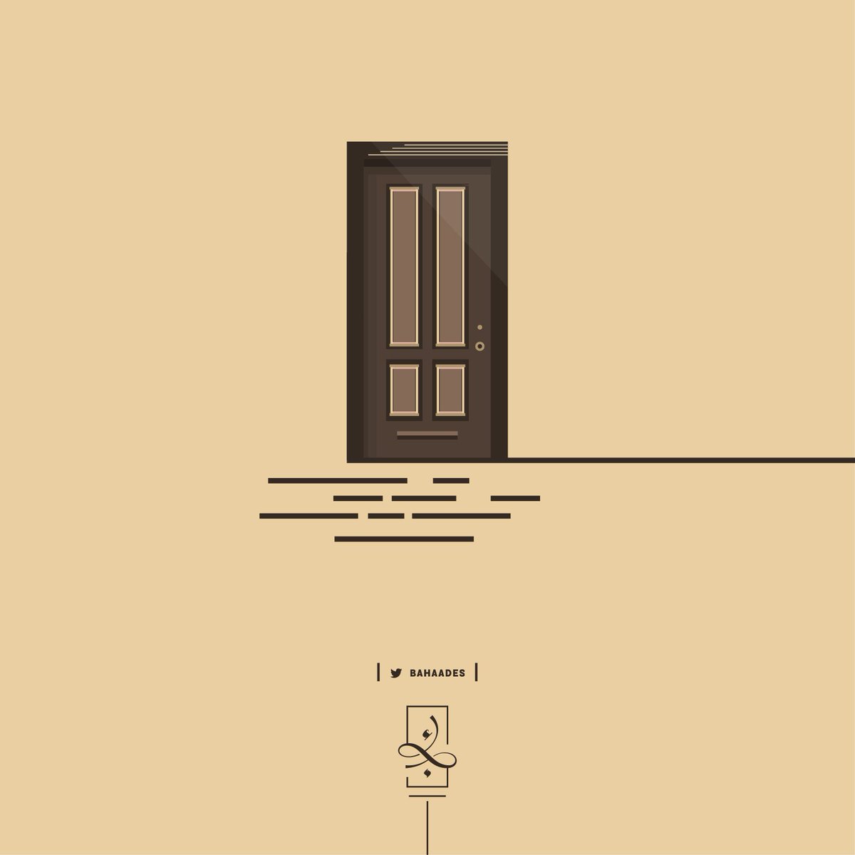 بهاء الطحان | مصمم شعارات on X: "محاولة رسم باب :") #رسام #الستريتور  #ديزاين #فن #باب #art #design #illustration #Illustrator #door  https://t.co/MYnwxGCnHt" / X
