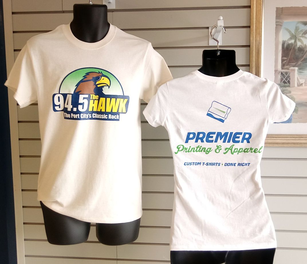 MariePremier's tweet image. Who says you can print T-shirts and listen to good radio at the same time?
