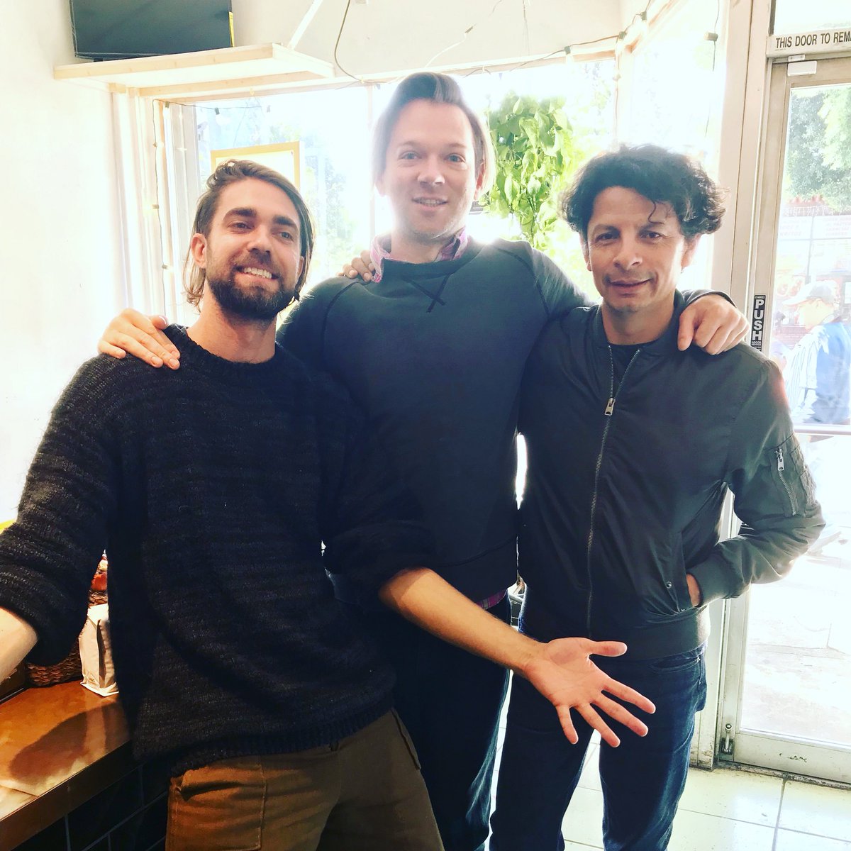 WeirdWaveCoffee's tweet photo. Weird Wave team spirit - sending love to all of this wonderful #boyleheights community ❤️ https://t.co/lAcXA2CsWU