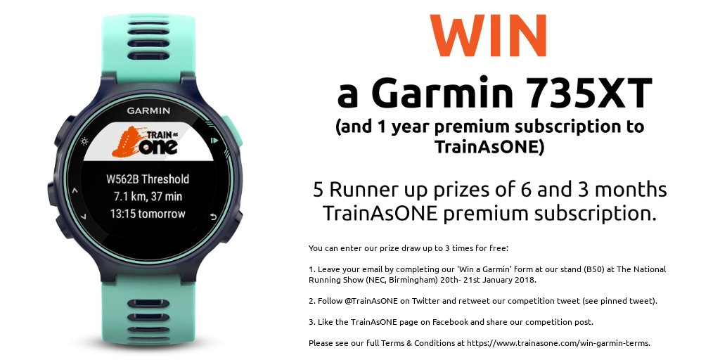 trainasone garmin