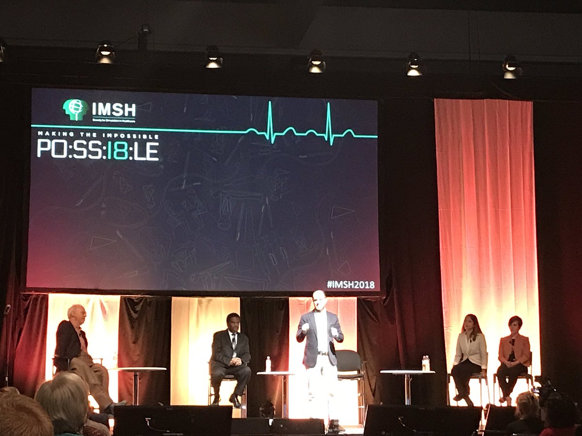 Great closing plenary at #imsh2018! Making the impossible possible!