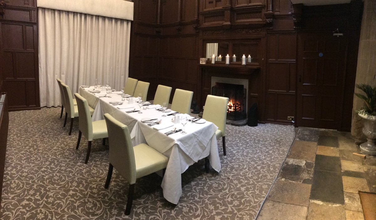 Happy 70th Birthday to Nicola, who is celebrating with private dining in our Hall. We hope you enjoy the rest of your stay with us here The Old <a href="/TheOldLodge/">The Old Lodge Malton</a> Regards, all the staff xxxxx