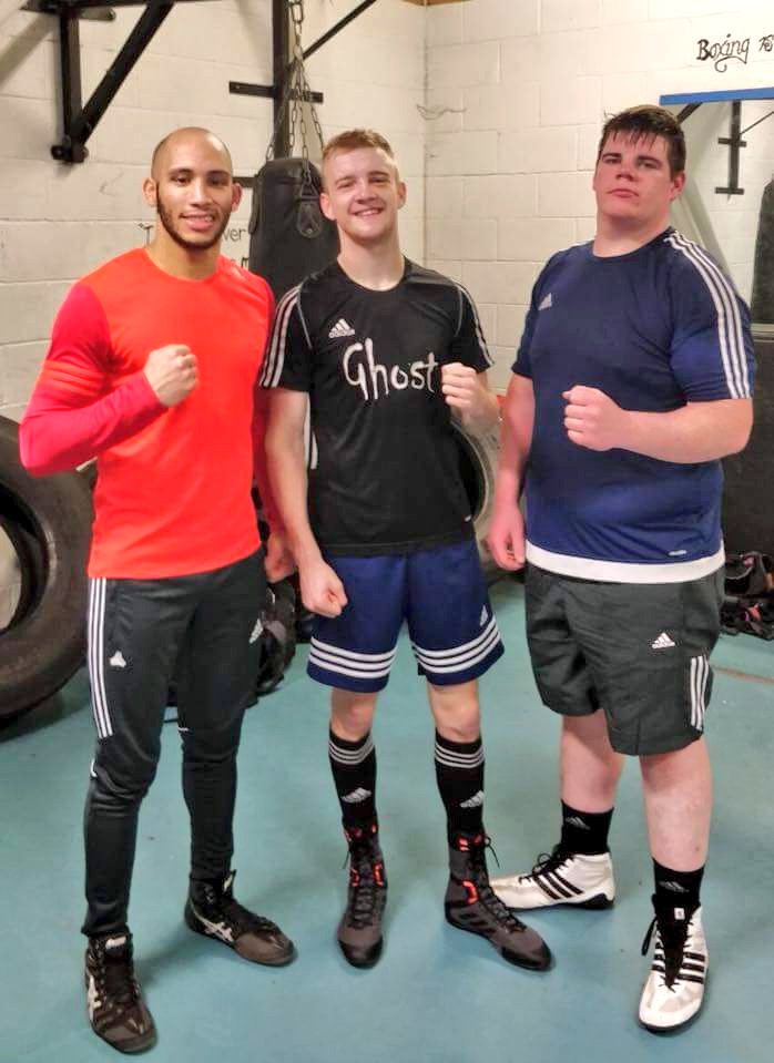 Ghostelusiveuk's tweet photo. Another session banked at Golden Ring ABC. Xavier and Tommy Gun looking sharp ahead of their upcoming bouts! 
Golden Ring home show is in Southampton on January 27th.. #ghostteam #teamgoldenring https://t.co/TYpyFlNjQQ