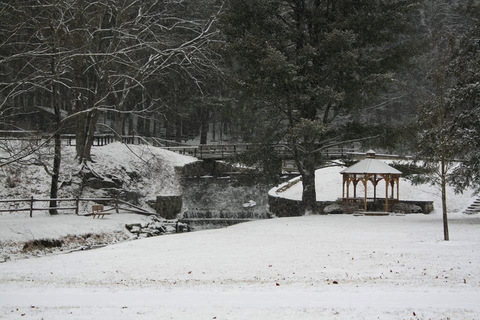 DCNRnews's tweet photo. Snow falling at #ColonelDenningStatePark in #CumberlandCounty. Cross-country skiing and ice skating are two winter activities that can be enjoyed there! Learn more → https://t.co/IoiLDNmuT5 #PAwinter #GetOutdoorsPA https://t.co/MQyKfEfeUh