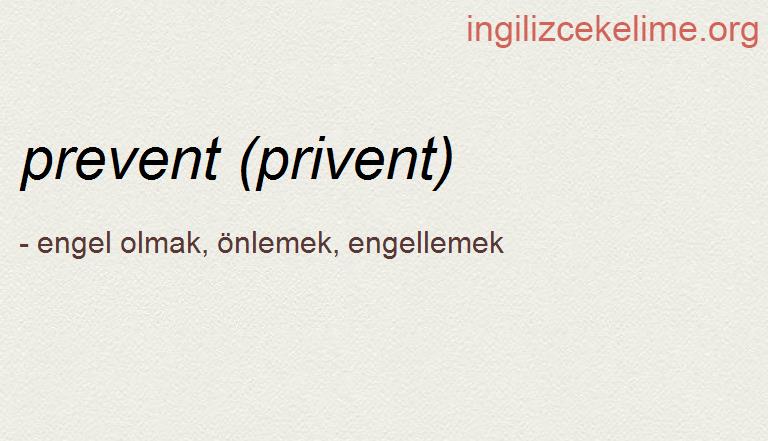 ingilizceyasam's tweet image. #prevent #privent #ingilizce #ingilizcekelimeler #english #language #kelimeezberleme