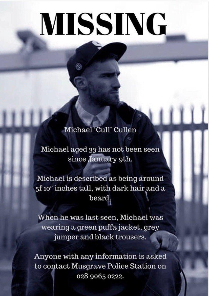 shellyluv's tweet photo. Please help #HelpFindMichaelCullen #MissingPerson #Belfast #Dublin https://t.co/KxDMM7xFab