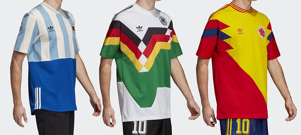 marcador efectivo Bolsa Todo Sobre Camisetas on Twitter: "🇩🇪🇦🇷🇨🇴 Las camisetas adidas  Originals "Mashup" de Alemania, Argentina y Colombia previo a #Rusia2018:  https://t.co/tOW2WWGxSQ https://t.co/tLwm8majJR" / Twitter