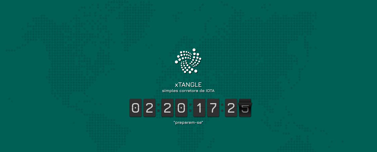 F_IOTA_Brasil's tweet photo. (A primeira corretora de IOTA do Brasil irá começar a funcionar em 2 dias ! IOT / BRL) #iota #tangle #criptomoeda #xtangle
Confira o link de pré-cadastro da nova corretora Xtangle. https://t.co/vyYuQXBgZd
IOTA é muitas vezes co ...
https://t.co/Jkm2ZUmC5O https://t.co/6tJ8kAORxJ