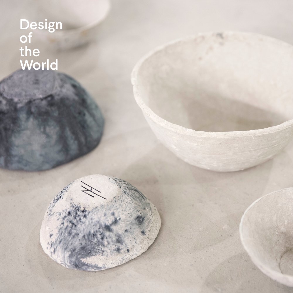 whoisjosephmark's tweet photo. Bet you didn’t think your used loo paper could look this good. #Waterschatten proves this material can come back into our homes and be of use once more. https://t.co/aXx98wmPHY #designoftheworld #ontheblog https://t.co/K86oQnAEdP