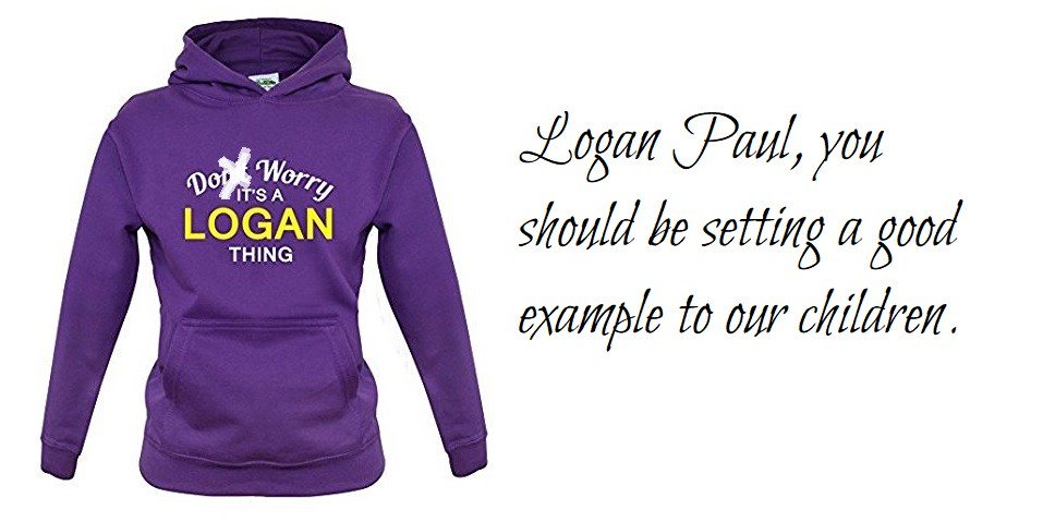 VicWelton's tweet photo. Logan Paul, you should be setting a good example to our children https://t.co/zGKZXu1VEU https://t.co/j4mErsGRrm