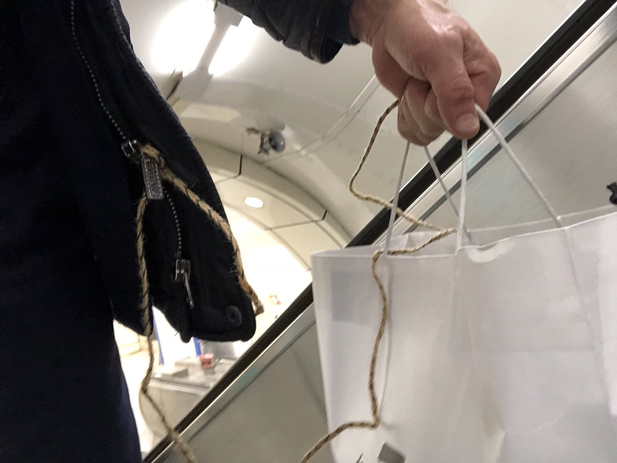 #RealEstateTips No108. “How not to forget your important bag containing wife’s birthday present after big night out.” #StringTiedToJacket.