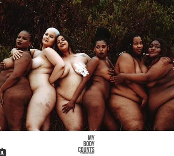 Proetry_Official on X: South African plus size women pose completely naked  in trending photoshoot (18+)    / X