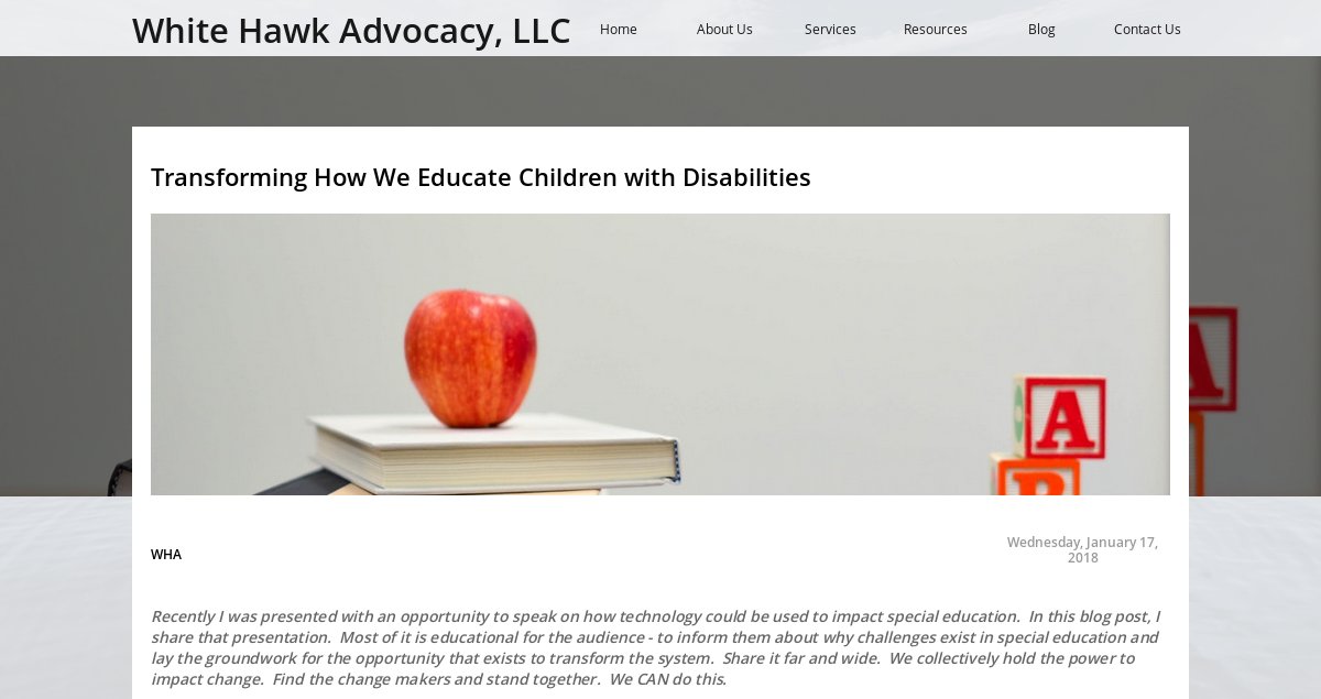 White Hawk Advocacy tweet media