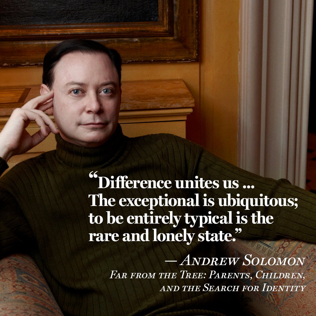 andrew solomon Andrew solomon (born october 30, 1963) is a writer on politics, culture and psychology, who lives in new york city and londonhe has written for the new york times, the new yorker, artforum, travel and leisure, and other publications on a range of subjects, including depression, soviet artists, the cultural rebirth of afghanistan, libyan politics, and deaf politics. andrew solomon Andrew solomon (born october 30, 1963) is a writer on politics, culture and psychology, who lives in new york city and londonhe has written for the new york times, the new yorker, artforum, travel and leisure, and other publications on a range of subjects, including depression, soviet artists, the cultural rebirth of afghanistan, libyan politics, and deaf politics.