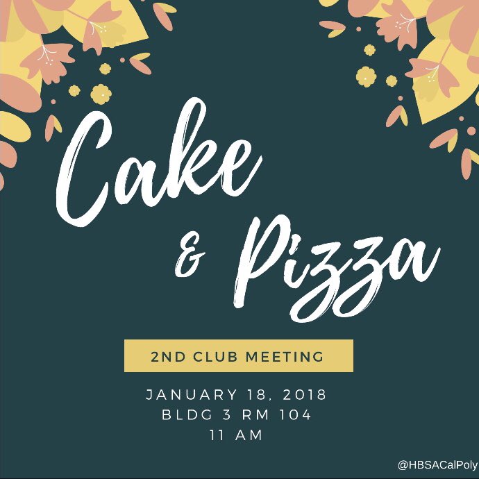 Come out to our second meeting of Winter quarter! 🤘🏽❄️