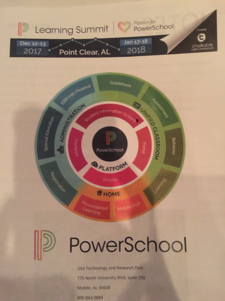 jbrown0503's tweet photo. While all of our friends are enjoying snow days, we are hard at work. #PowerSchool #Chalkable #iNow https://t.co/JnO9XYKwUA