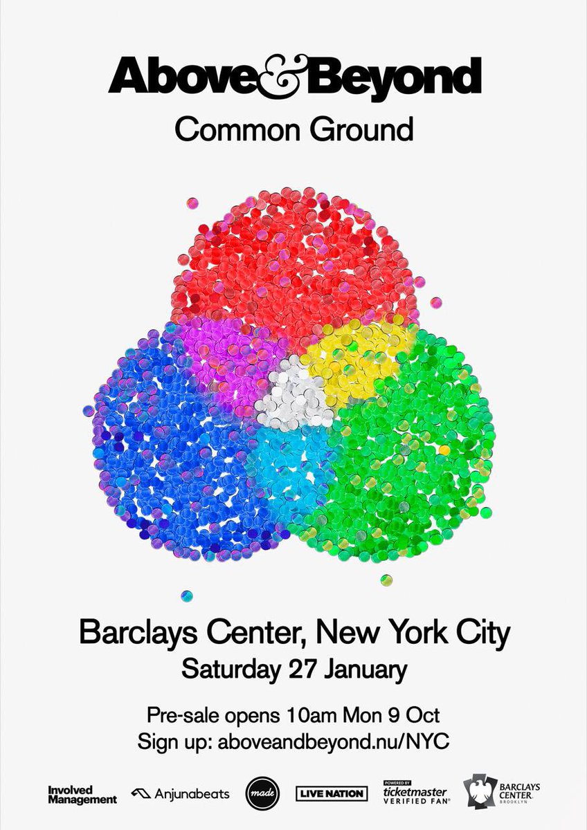 EDMNYC's tweet photo. CONTEST: We're giving away a pair of the hottest tickets in town to @aboveandbeyond, @andrewbayer and @yottomusic at @barclayscenter on 1/27!!!  All you have to do is RT THIS to enter.  Winner announced on the 1/25.  Good Luck! #AboveandBeyond #edmnyc #commonground https://t.co/rbyMlRC2J4