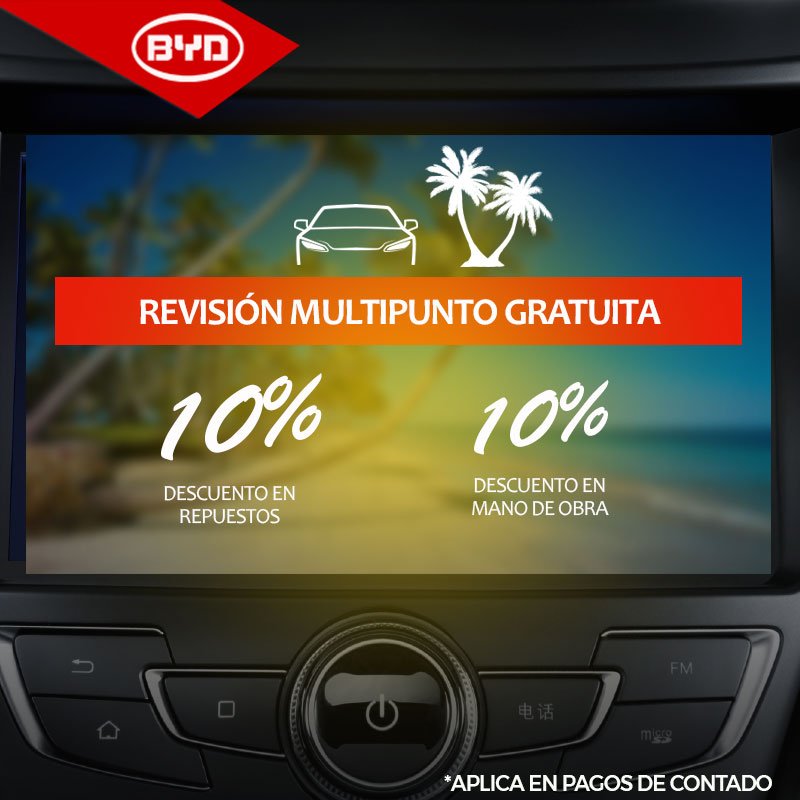 BYDECUADOR's tweet photo. Esta temporada tu seguridad es lo primero. 👨‍👩‍👦
Revisión Multipunto Gratuita
10% de dscto en mano de obra ✔️
10% de dscto en repuestos https://t.co/Fb8pxl7WUs