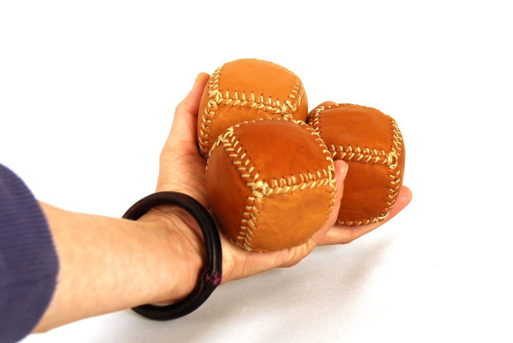 Excited to share the latest addition to my #etsy shop: Six-piece leather juggling balls, custom weight balls, square balls. Ready to ship. etsy.me/2Dmwxgn #toys #beige #backtoschool #halloween #brown #jugglingball #leatherballs #professionaljuggler #vintagestyle