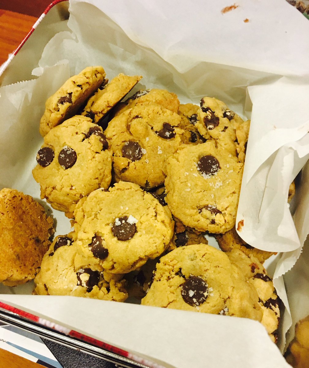 Not only is she a brilliant lawyer, <a href="/amywriedel/">Amy Riedel</a> is a brilliant baker! Thx for the cookies : )