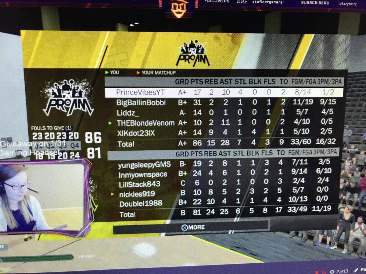 Halina's tweet image. That’s a double double 😊 18/50 twitch.tv/BlondeVenom