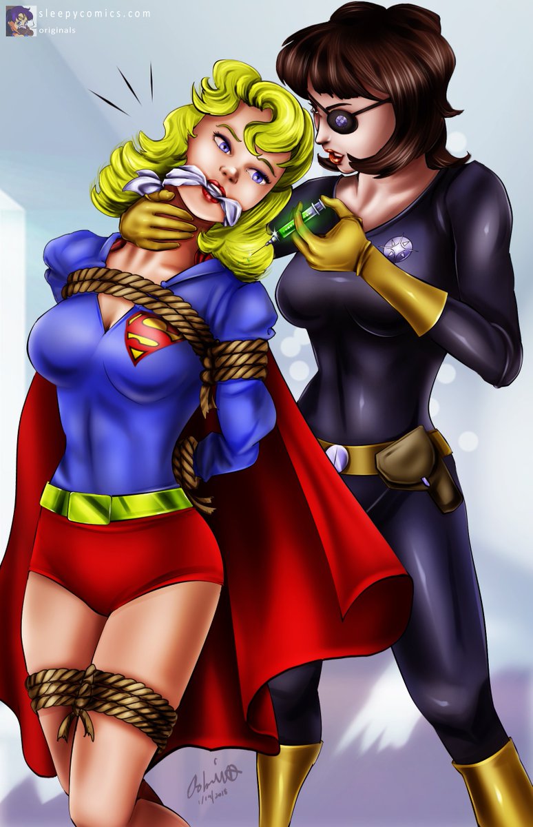 Supergirl Melissa Benoist captured, in bondage, kryptonite ...