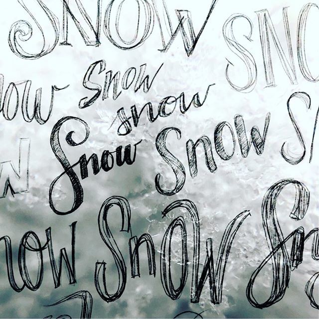 shop_dandymark's tweet photo. Practicing some lettering and feeling inspired by the winter wonderland outside my window. #snowday #snow #durhamnc #bullcity #lettering #ipadprolettering #ipadlettering #snowing #draw #practicemakesperfect #typography https://t.co/urfmaZ8bxp https://t.co/EZEijhtAGx