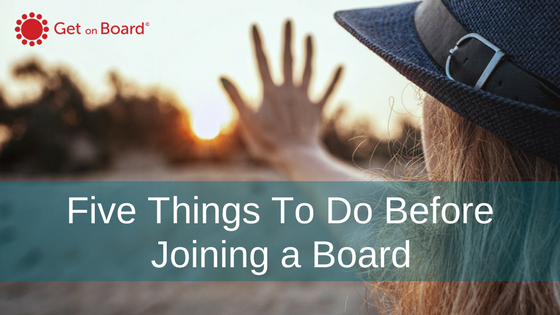 GetOnBoardAUS's tweet photo. Five Things to do Before You Join a Board https://t.co/tFyD6xceYr #boards #AspiringDirector #GetOnBoard https://t.co/KUofDywsMl