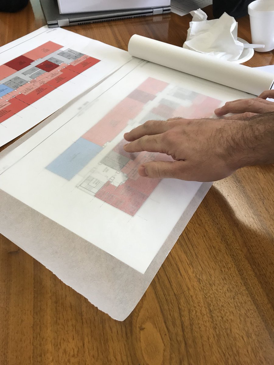 SciDeanKaufman's tweet photo. Designing a new building? Be sure to bring tracing paper! #SJSU #ISB #NewScienceBuilding https://t.co/VQPPfz8sef