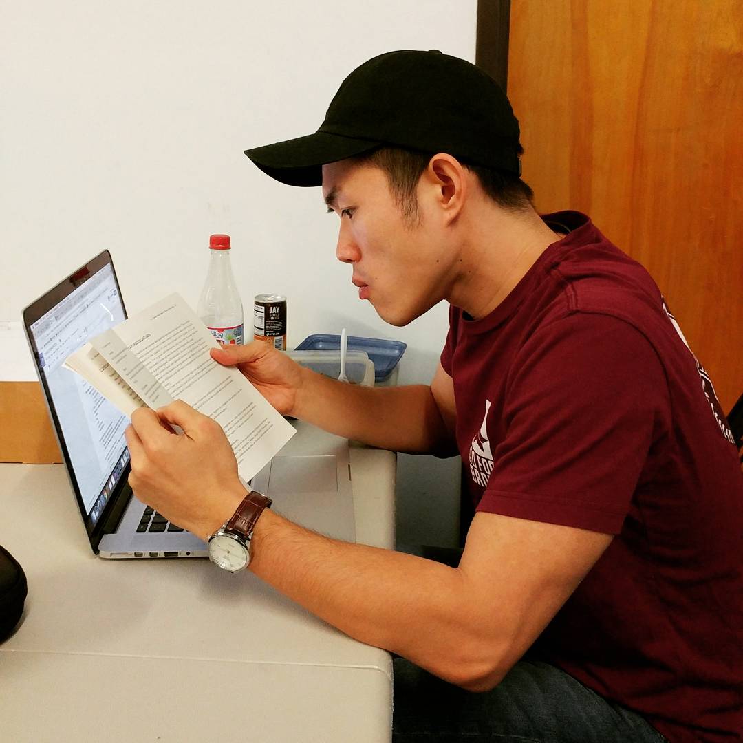 JKFilms's tweet photo. When we're not filming, we're working and having meetings all day. We got @joejitsukawa and @chanmanprod in a writing session for our movie! 🎥 https://t.co/oaFNvJQ7dx
