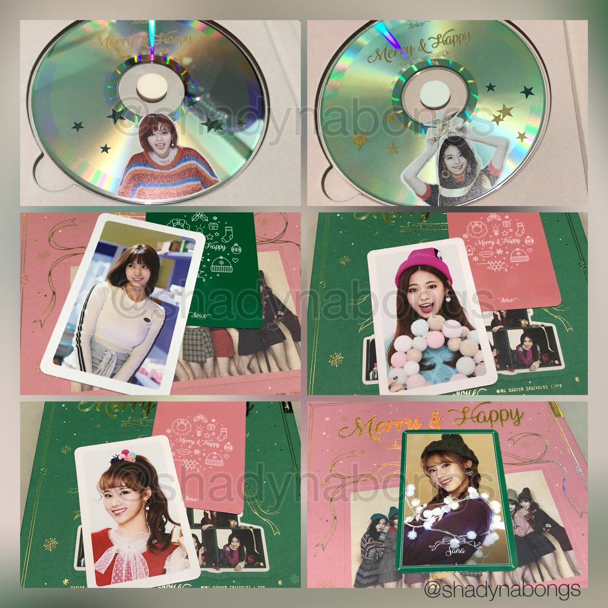 ❗️TRADING ONLY❗️

•album: Merry &amp; Happy
•have: (see picture below ⬇️)
•want: NAYEON counterparts
•loc: PH 🇵🇭 
•ww: no

<a href="/TWICEtrading_/">TWICE Trade</a>  @girlgrouptrade <a href="/tradkpop/">kpop trades :)</a>