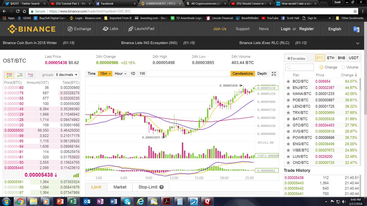 aerohall's tweet image. $ost  #Simpletoken  looking strong.