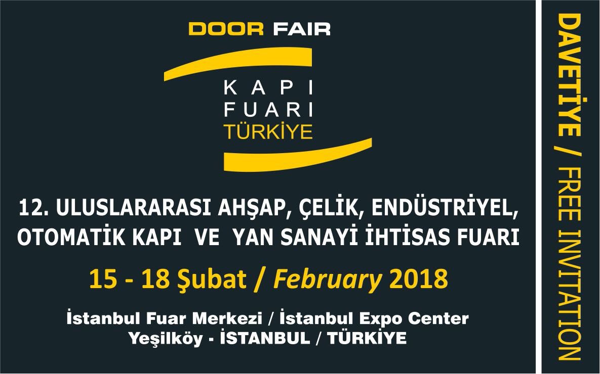 doorfair.com #doorfair #doorexpo #kapıfuarı #ahşapkapı #çelikkapı #paneldoor #woodworking #woodworkingmachine # woodworkingmachines #istanbul # securtydoor