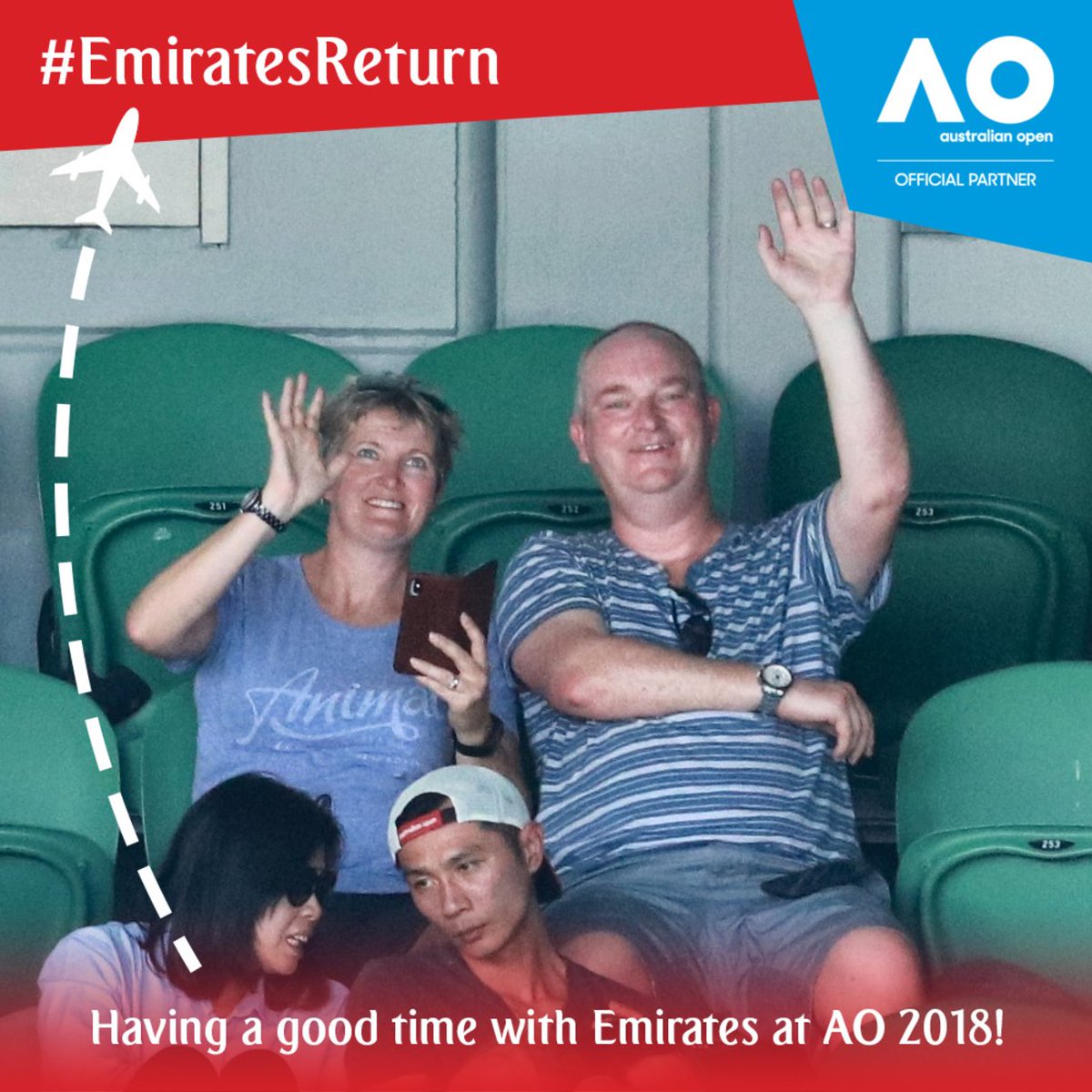 stephtrill's tweet photo. I'm in the running to win 2 flights to any Emirates destination! #EmiratesReturn https://t.co/x4qkTzSrHK