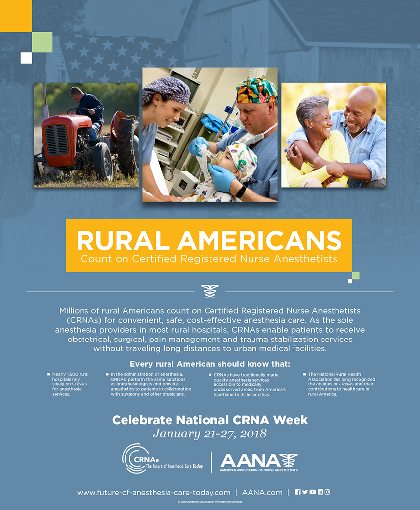It's #CRNA week! Great time to celebrate the key role nurse anesthetists play in providing quality health care -- especially in rural communities! #nmpol #nmleg #crnaweek