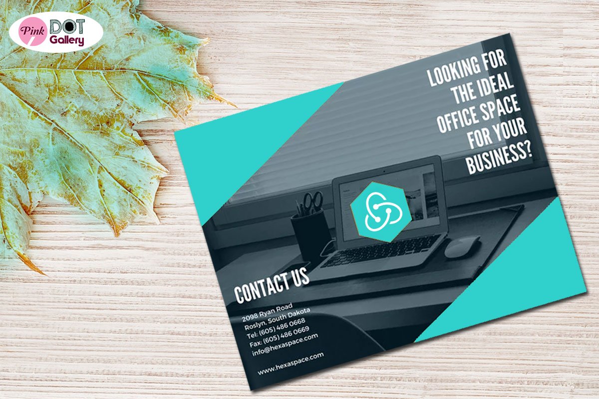 ThedesignNest's tweet photo. Put a fresh spin on the classic tri-fold brochure with this one from Pink Dot Gallery! Featuring a sea-green and black theme, this template gives off contemporary and on-trend edgy vibes. 
#graphicdesign 
#Brochures 
#Pinkdotgallery
#ThursdayMotivation https://t.co/WgMKaSvstY