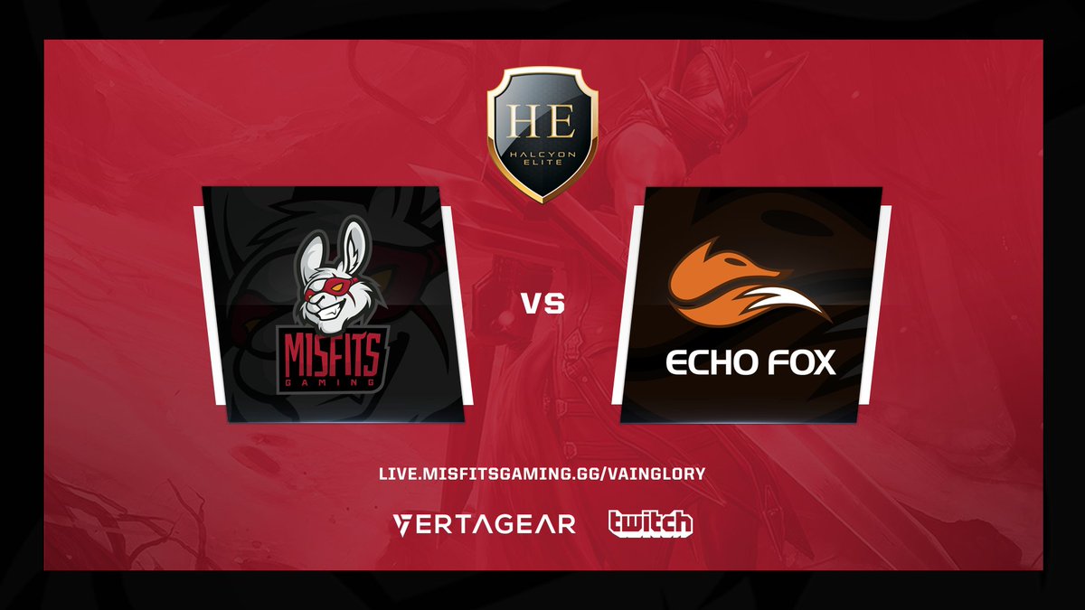 MisfitsGG's tweet photo. #MSFVG is live vs. @echofoxgg in @HalcyonElite League!
#MSFWIN 🐰
▶️: https://t.co/Uil6px48Ip https://t.co/kYpao7s1sJ