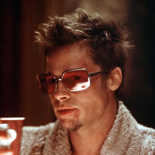 Brad Pitt Haircut Fight Club