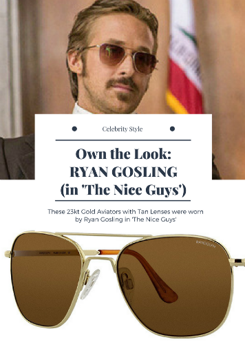 Iconic Sunglasses 🕶 on X: #ryangosling In The Nice Guys Movie
